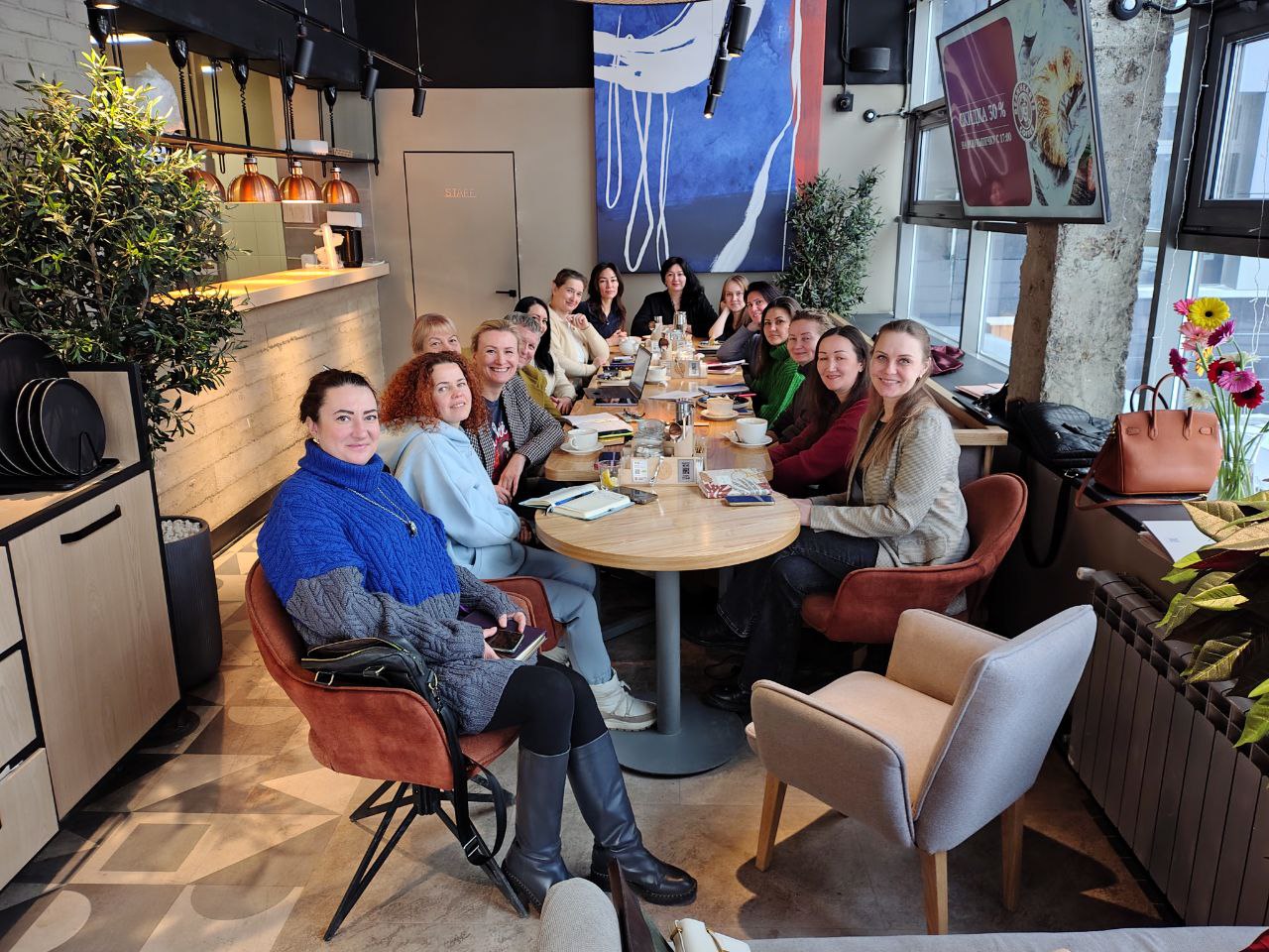 Тематический завтрак для ландшафтных дизайнеров